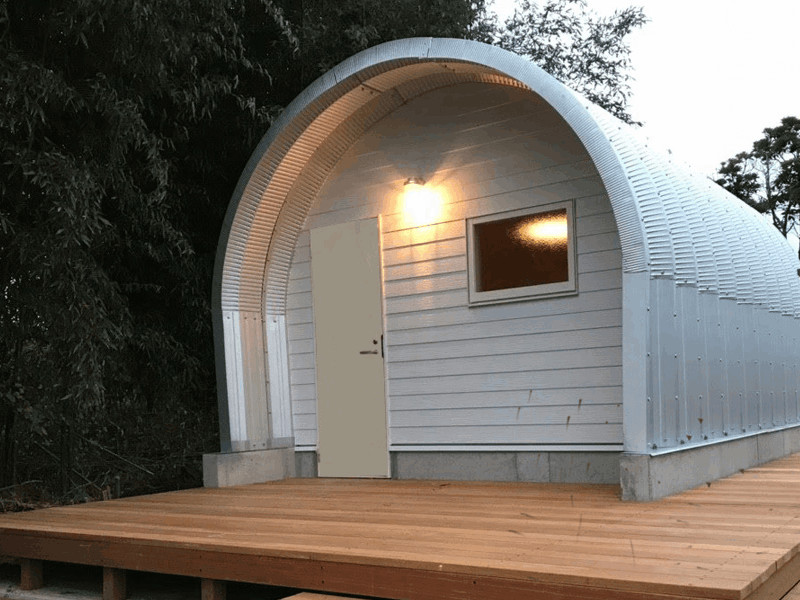32x50x17 DuroSPAN Steel Building Quonest Home Homested Open Ends DIY Off Grid