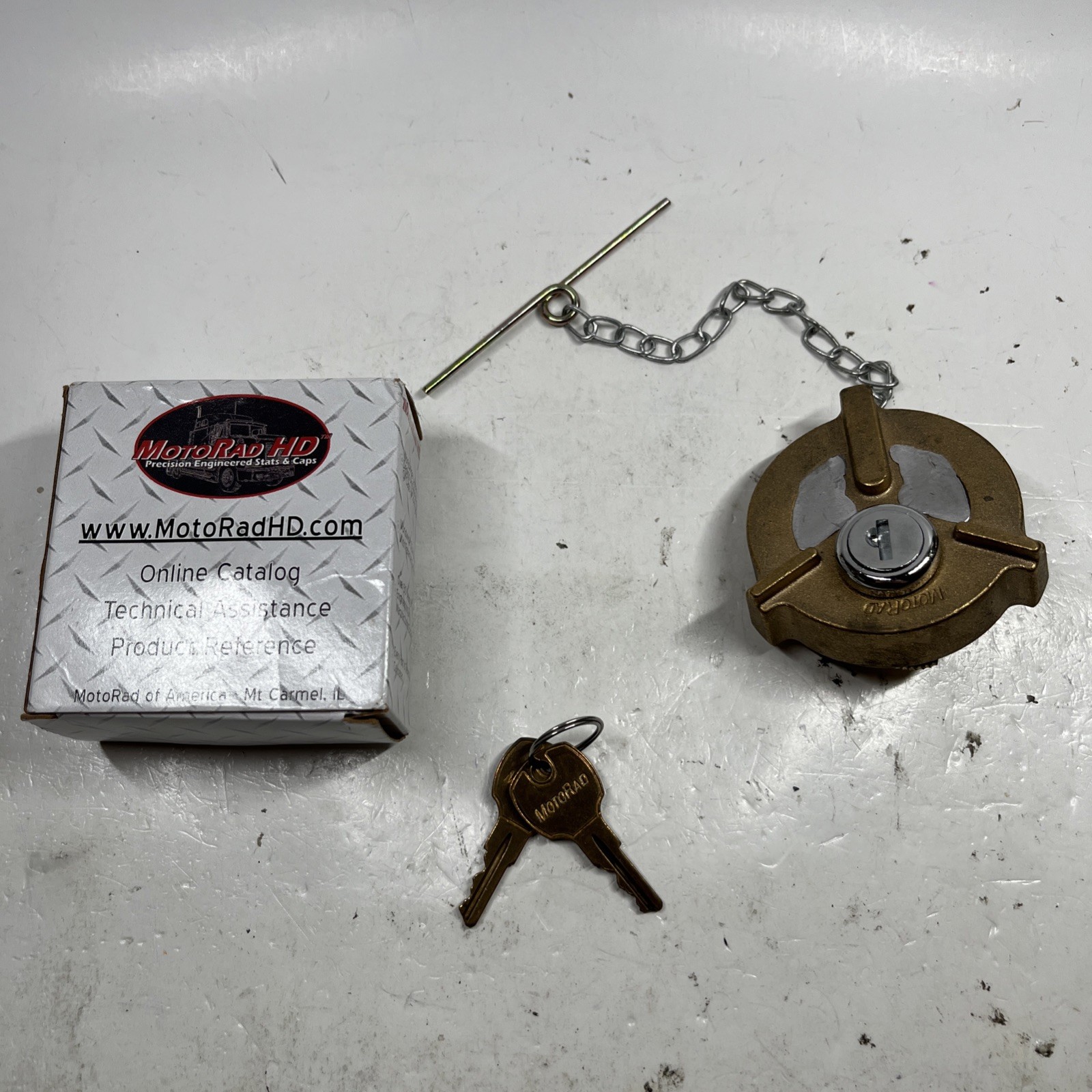 MotoRad 2503-11 Heavy Duty Fuel Cap with Lock