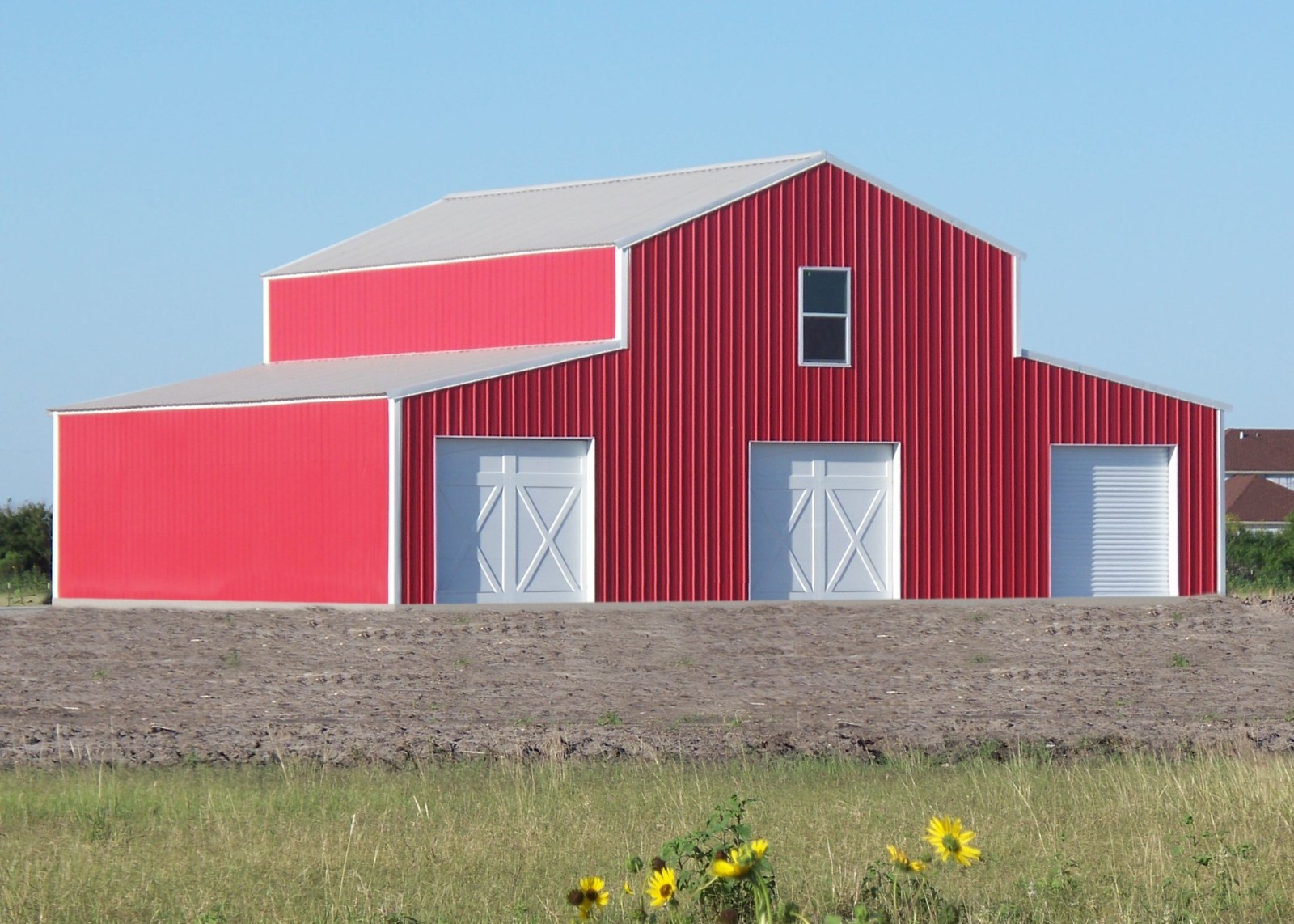 20x24x8 Steel Building Kit | Galvanized frame | Cold formed steel building