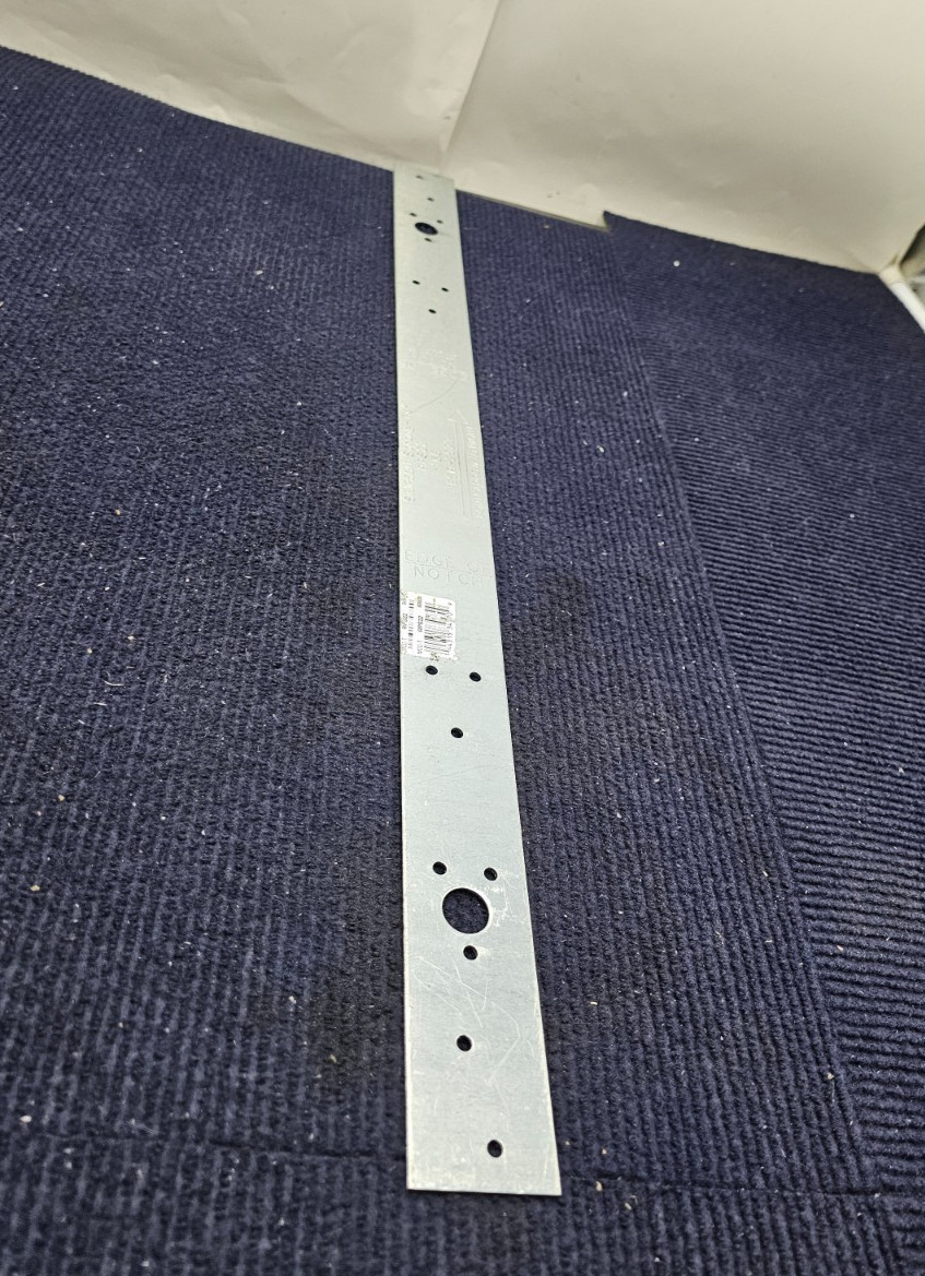 (QTY 7) Simpson Strong-Tie RPS22 1-1/2 Inch x 22-5/16 Inch Retro Plate Strap