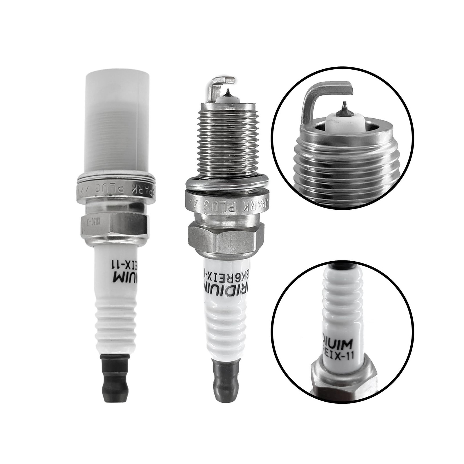 Ignition Coil Pack 04606869AB with Iridium Spark Plug Set of 6 Compatible wit…