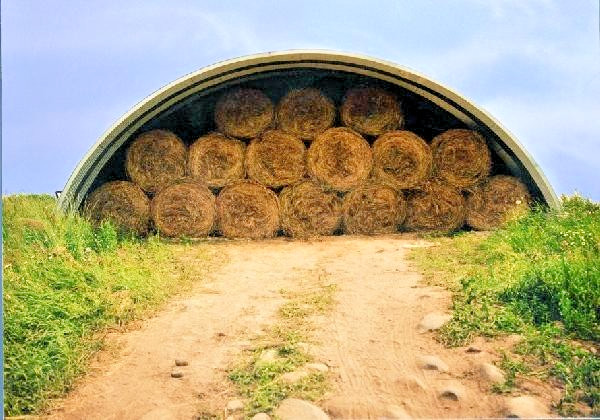 Q50x32x19 DuroSPAN-Steel Quonset Hay Barn Agriculture DIY Building FactoryDiRECT