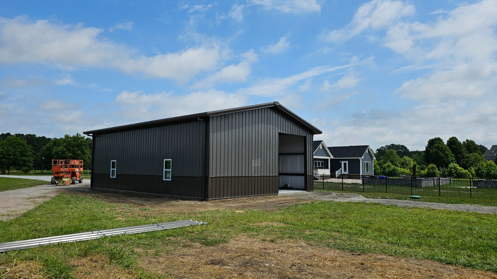 40x60x16 Steel Building SIMPSON Metal Garage Storage Shop Building Kit