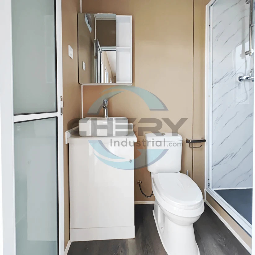 40ft Container House 2 Bedrooms 2 Bathrooms Prefab Tiny Home Portable Living