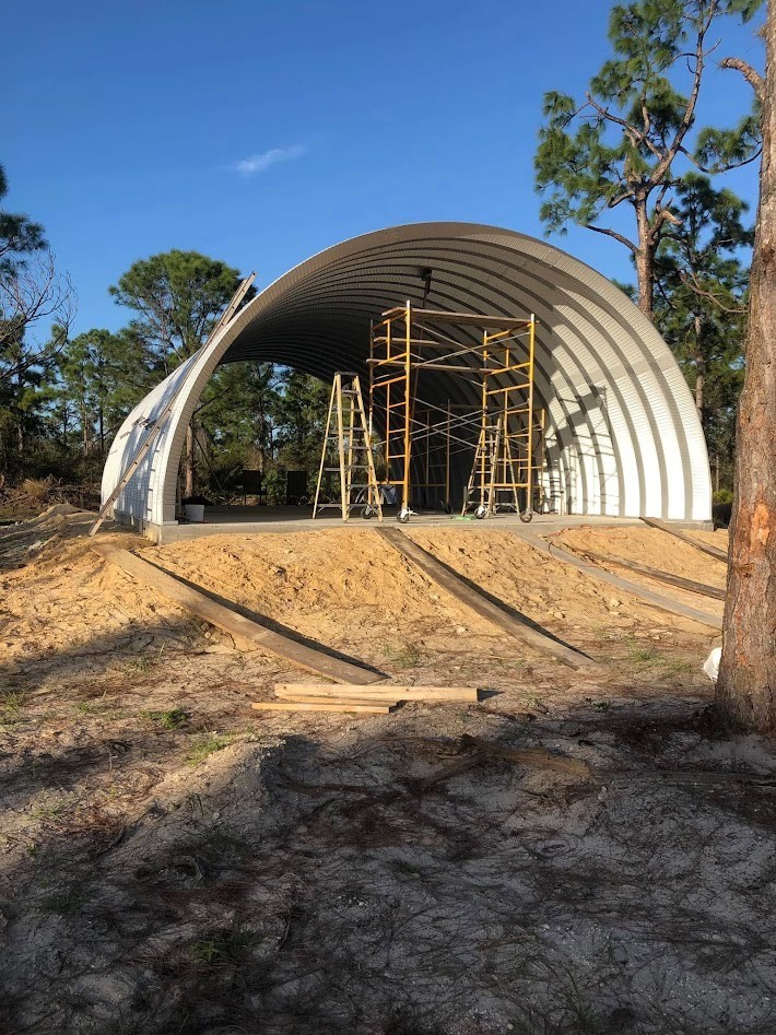 DuroSPAN 30x30x15 Steel Arch Straight Wall Clear Span S-Building Factory Direct