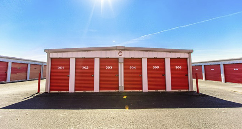 SIMPSON Steel Mini Self Storage 40x100x8.5 Metal Building Prefab Structure