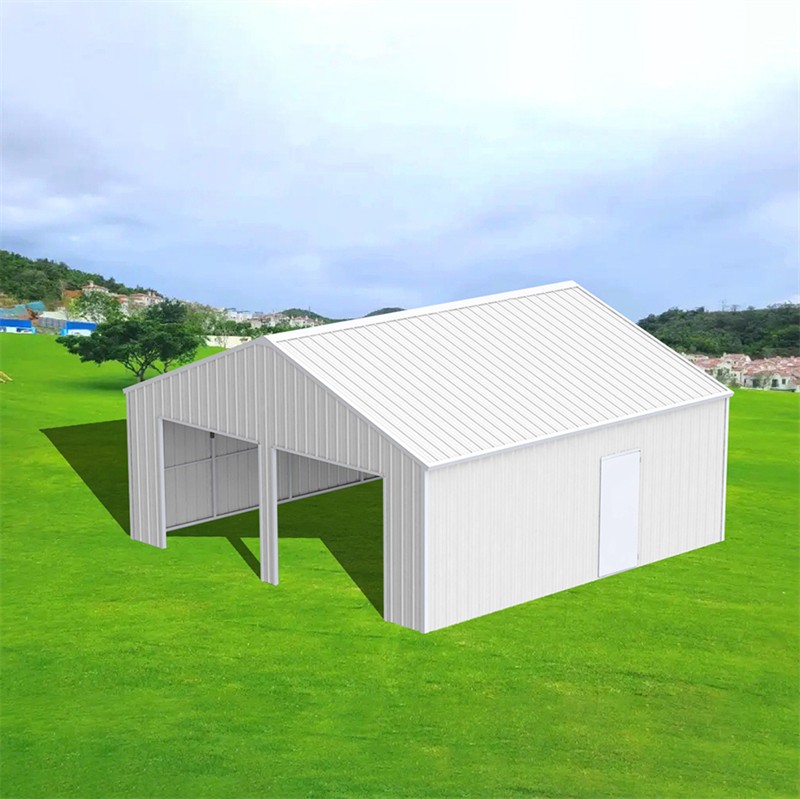 45′ x 25′ x 14′ Outdoor Storage Shed Reinforced Steel Structure Barn Car Garage