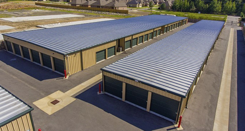 SIMPSON Steel Mini Self Storage 30x100x8.5 Metal Building Prefab Structure