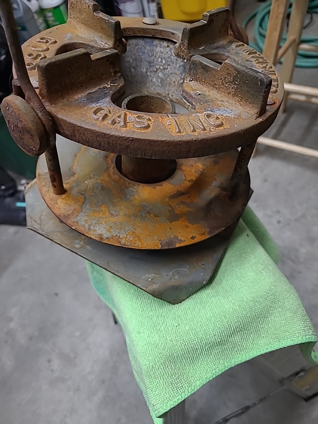Vintage Goss Gas Lead Melter for old Bell System ,Glenshaw PA.