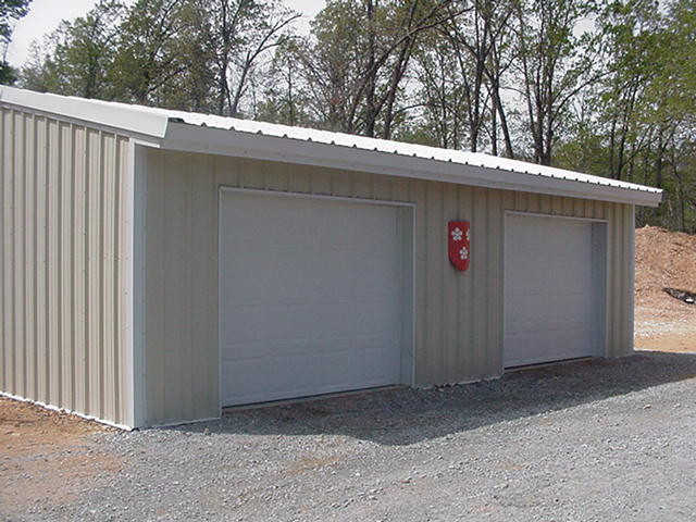 24×40 Steel Building SIMPSON Metal Garage Storage Shop Building Kit
