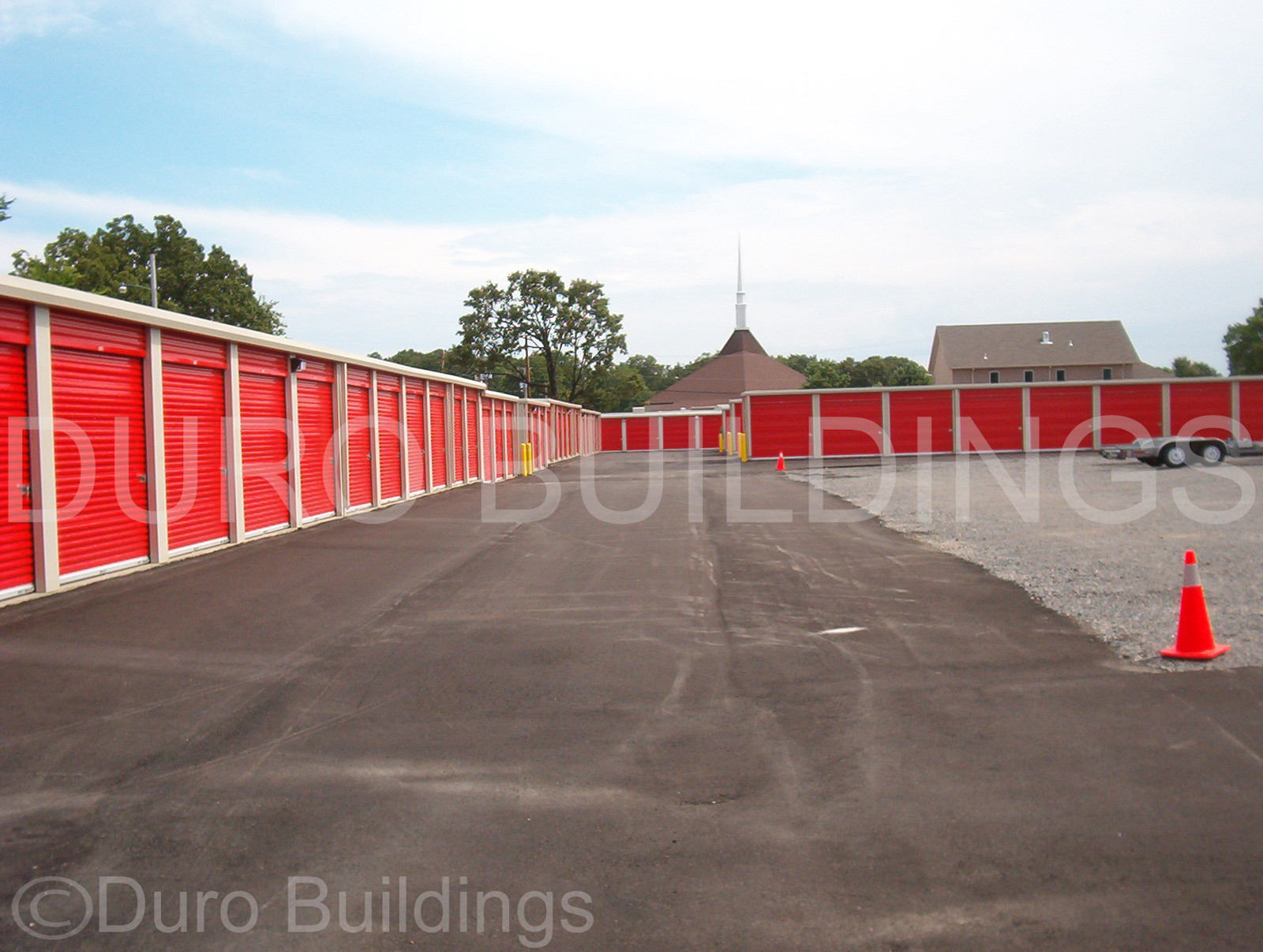 NEW DURO Steel 40x120x8.5 Metal Mini Self Storage Prefabricated Building Kits