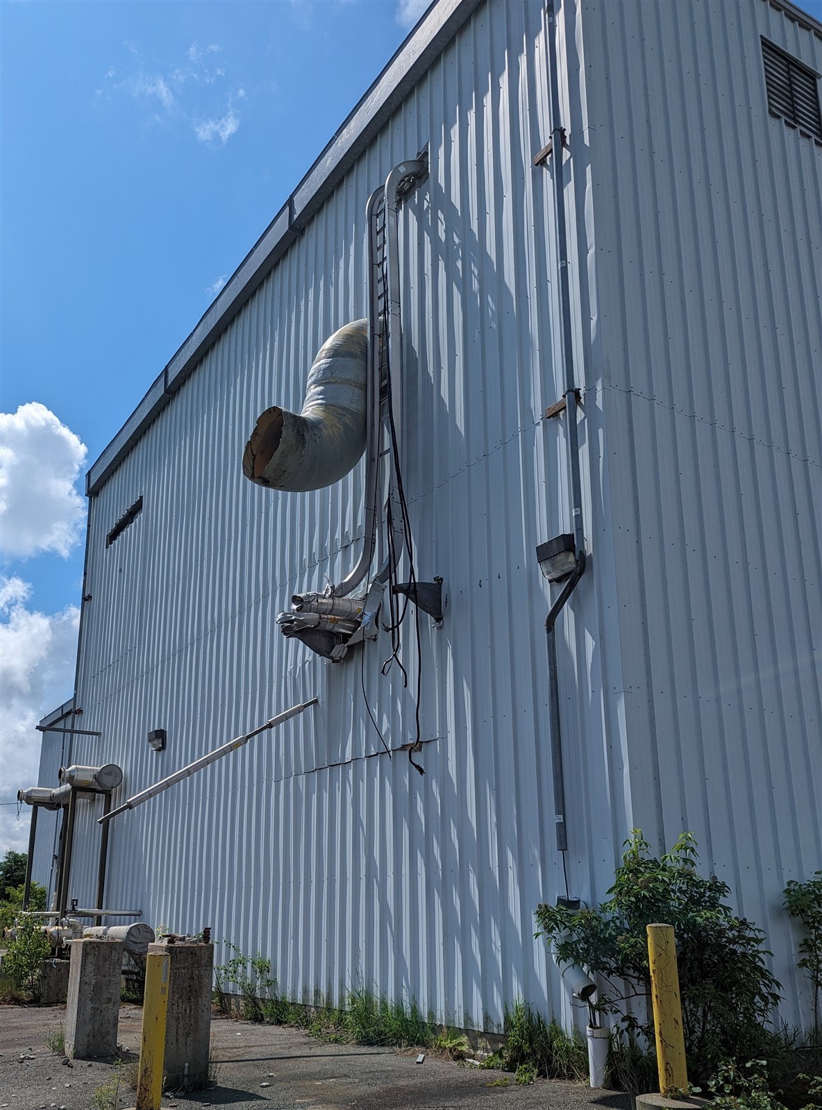 Structural Steel Metal Building To Be Taken Down 172ft L x 75.5ft W x 43ft H