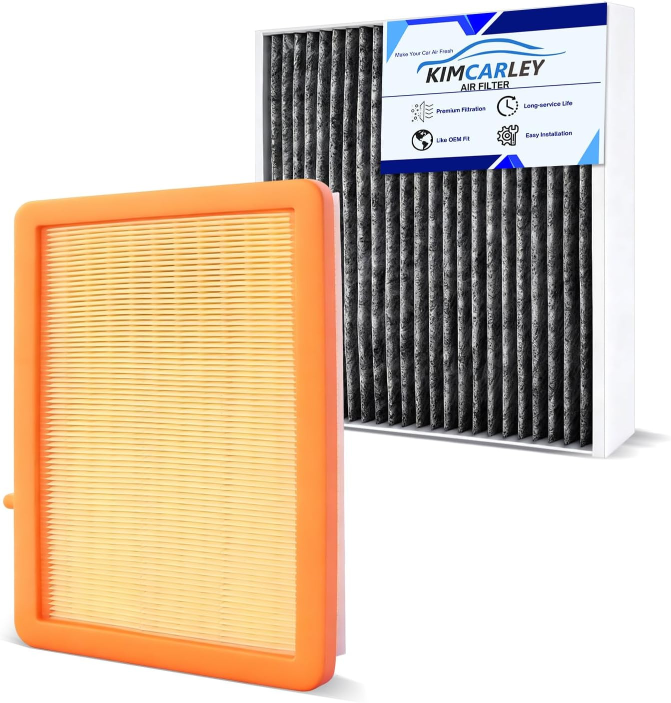 Cabin & Engine Air Filter Set Accessories for Chevrolet Chevy Equinox 2018-2025