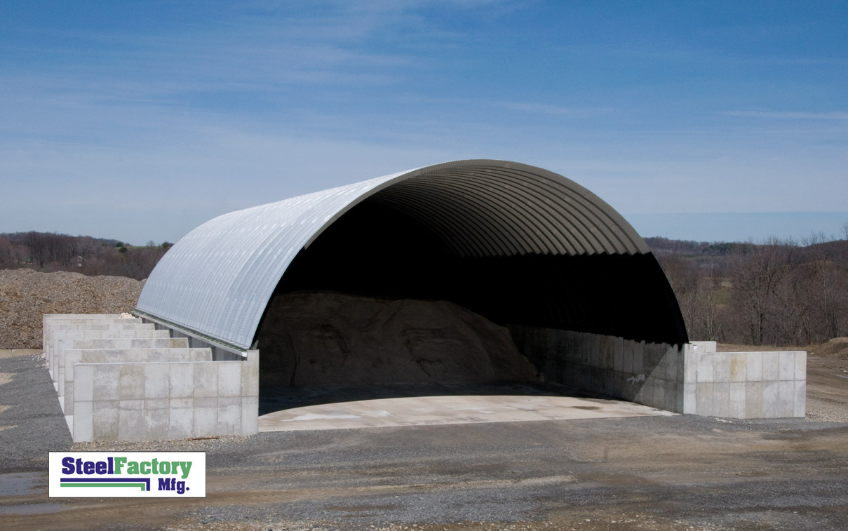Steel 45x90x17 Quonset Barn Farm Hay Grain Storage Livestock Horse Building Kit