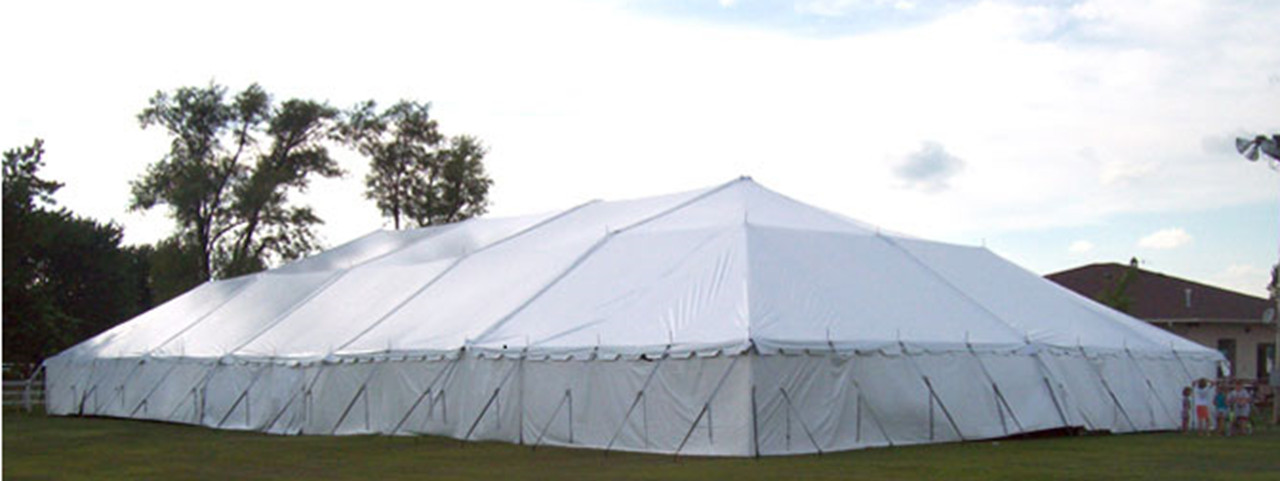 Multi Purpose 80’ x 100’ Complete with sides, stakes and ropes