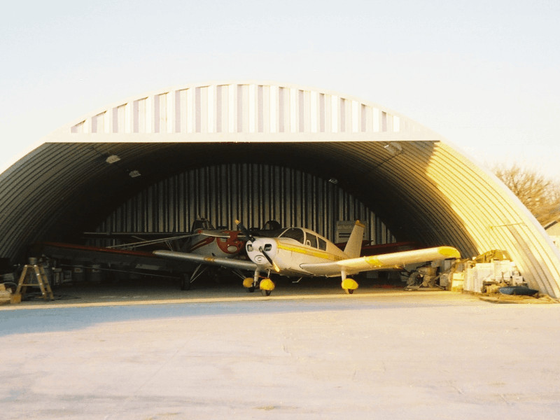 35x80x17 DuroSPAN Steel Clear Span Quonset Building DIY Open Ends Direct