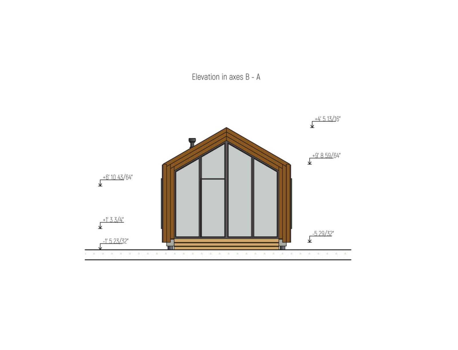 364 sg.ft SOLID PLYWOOD HOUSE KIT #PW-30 WOOD PREFAB DIY KIT BUILDING CABIN HOME