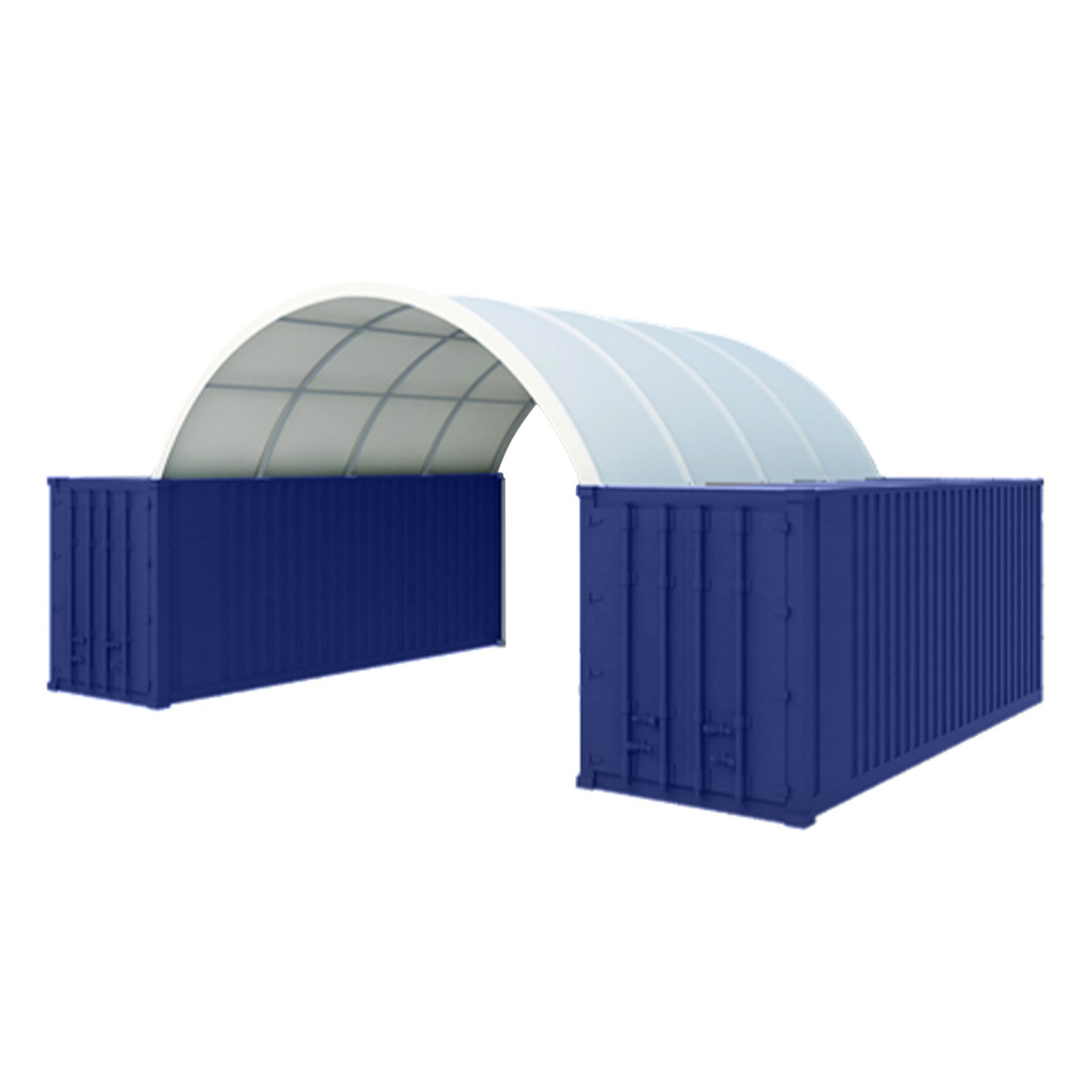 20’x40’x6.5′ 11oz PE Canvas Fabric Building Shipping Container Canopy Shelter US
