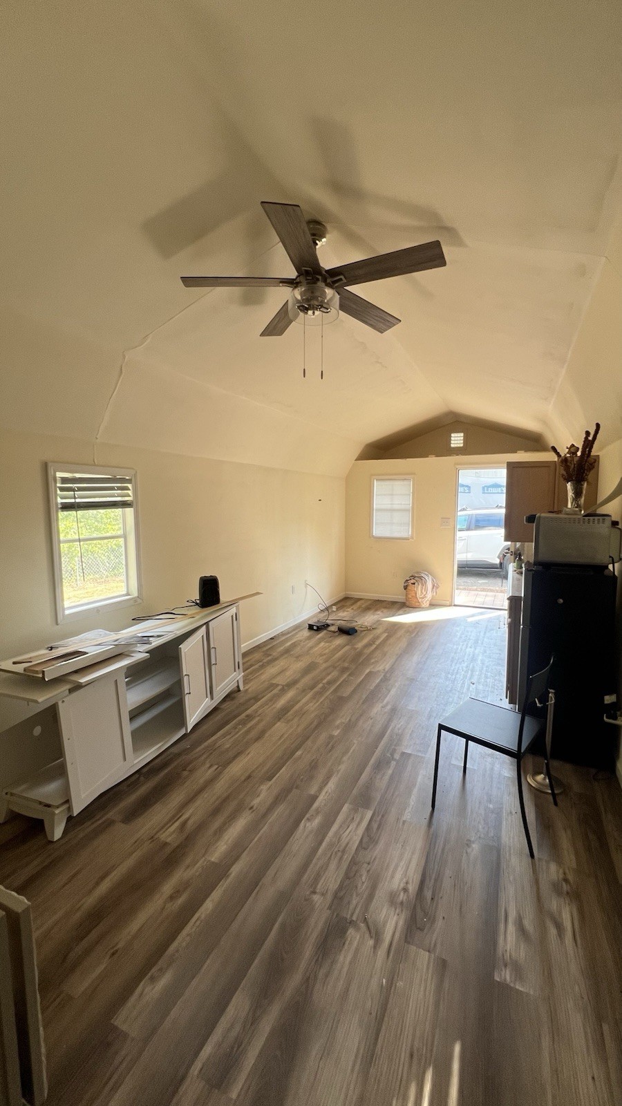 Portable 432ft² Cabin 12×36 w/ Porch, Metal Roof, 1 Bed 1 Bath