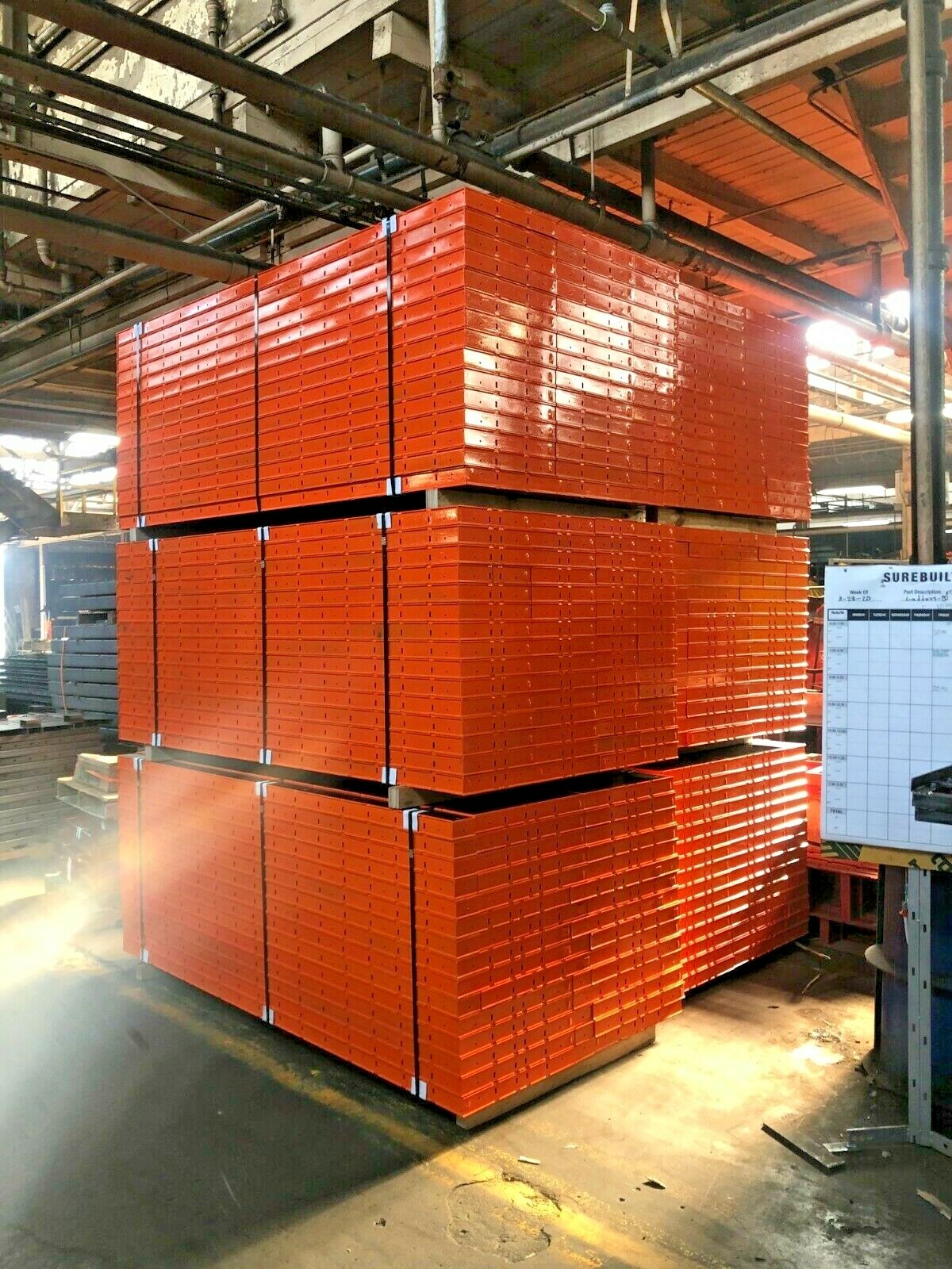 *NEW* SurePly / Symons Concrete Forms Steel-Ply 24″ x 8′ PANELS (30 pcs.) IMPORT