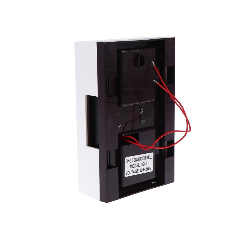 1/2/3Pcs Mechanical Doorbell Home Hotel Wired Door Bell Manual Ding Dong Bell
