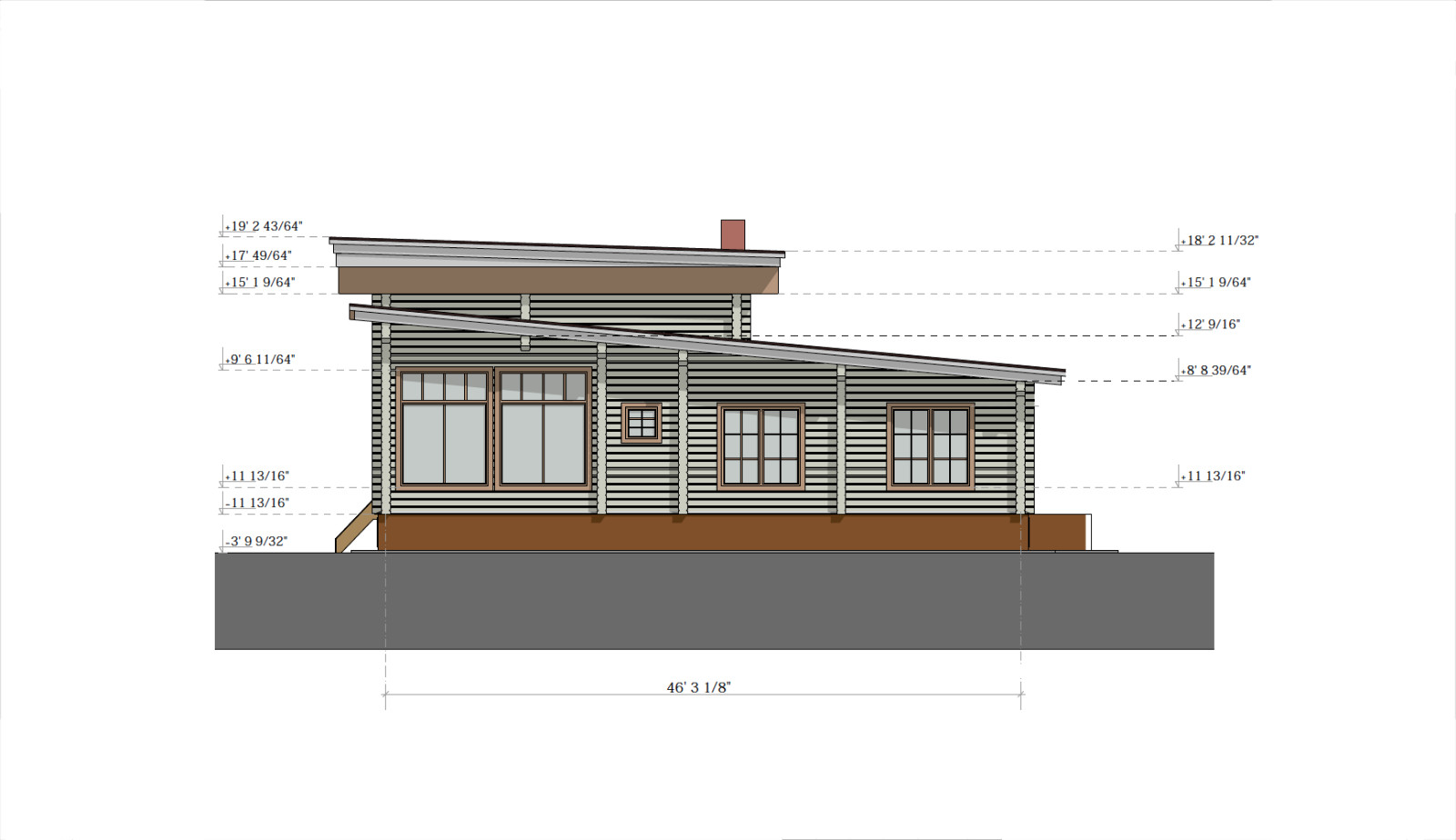 MODERN LOG HOUSE KIT #LH-314-1 ECO FRIENDLY WOOD PREFAB DIY BUILDING CABIN HOME