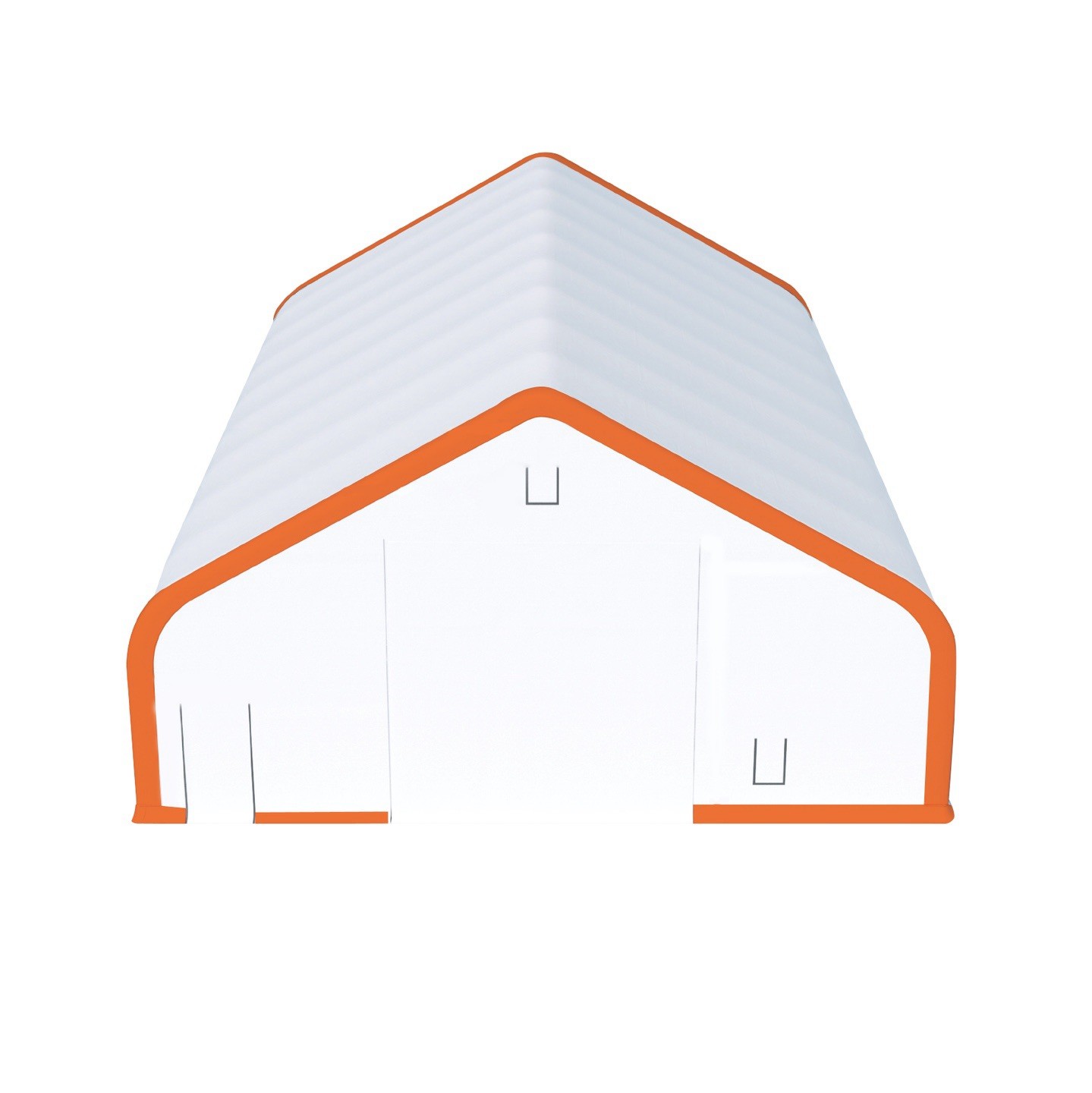 40x80x24 DUAL TRUSS *21oz PVC* Canvas Fabric Storage Building Shelter Barn Shop