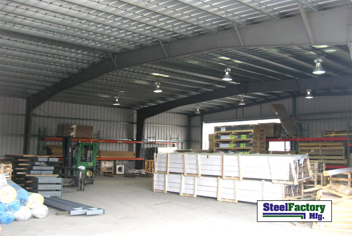 Steel Factory Prefab Metal Commercial Building 50x150x16 US Made Lowest Prices