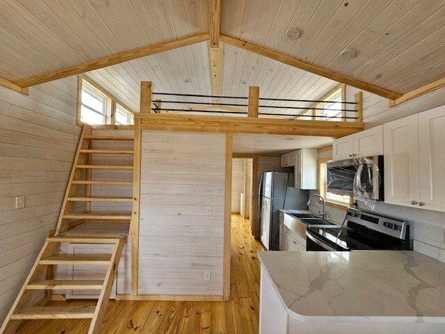 TINY HOME CABINS – CUSTOM BLT. FOR YOUR PREPPED PROPERTY- ELEGANT RUSTIC CABINS