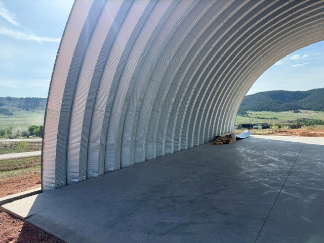 40x60x20 DuroSPAN Air Boat Hangar DIY Steel Building Open Ends Direct