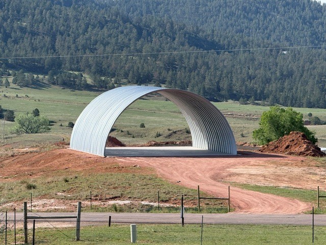 40x80x18 Duro Steel DIY Off Grid Quonset Hut Building Open Ends Factory DiRECT