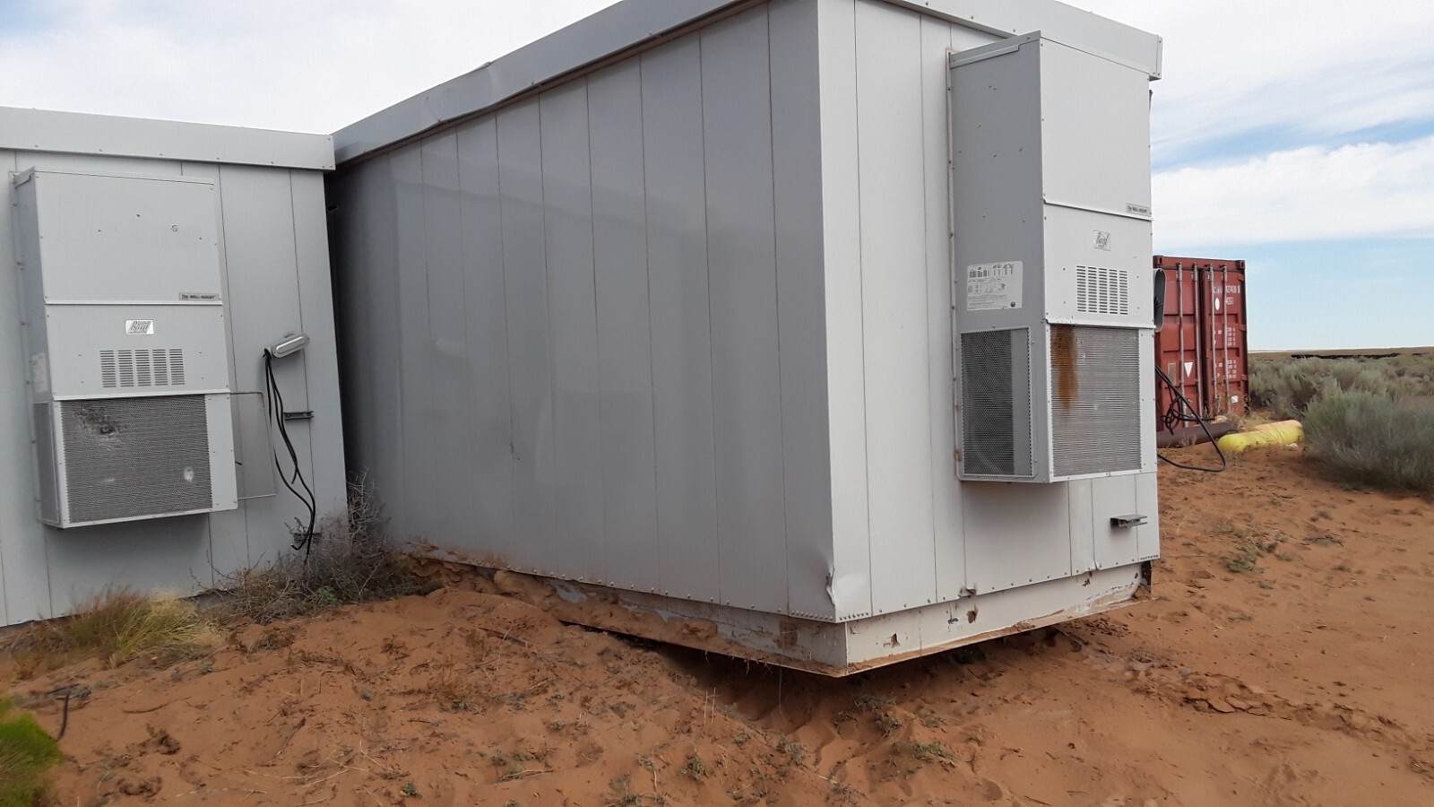 Modular Steel 2-room Office Buildings. Wired, Insulated 30′ x 8′ x 8′