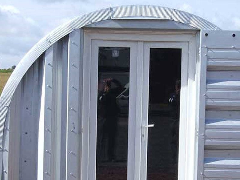 DuroSPAN Steel 19x24x12 Metal Building DIY Home Storage Shed Open Ends DiRECT