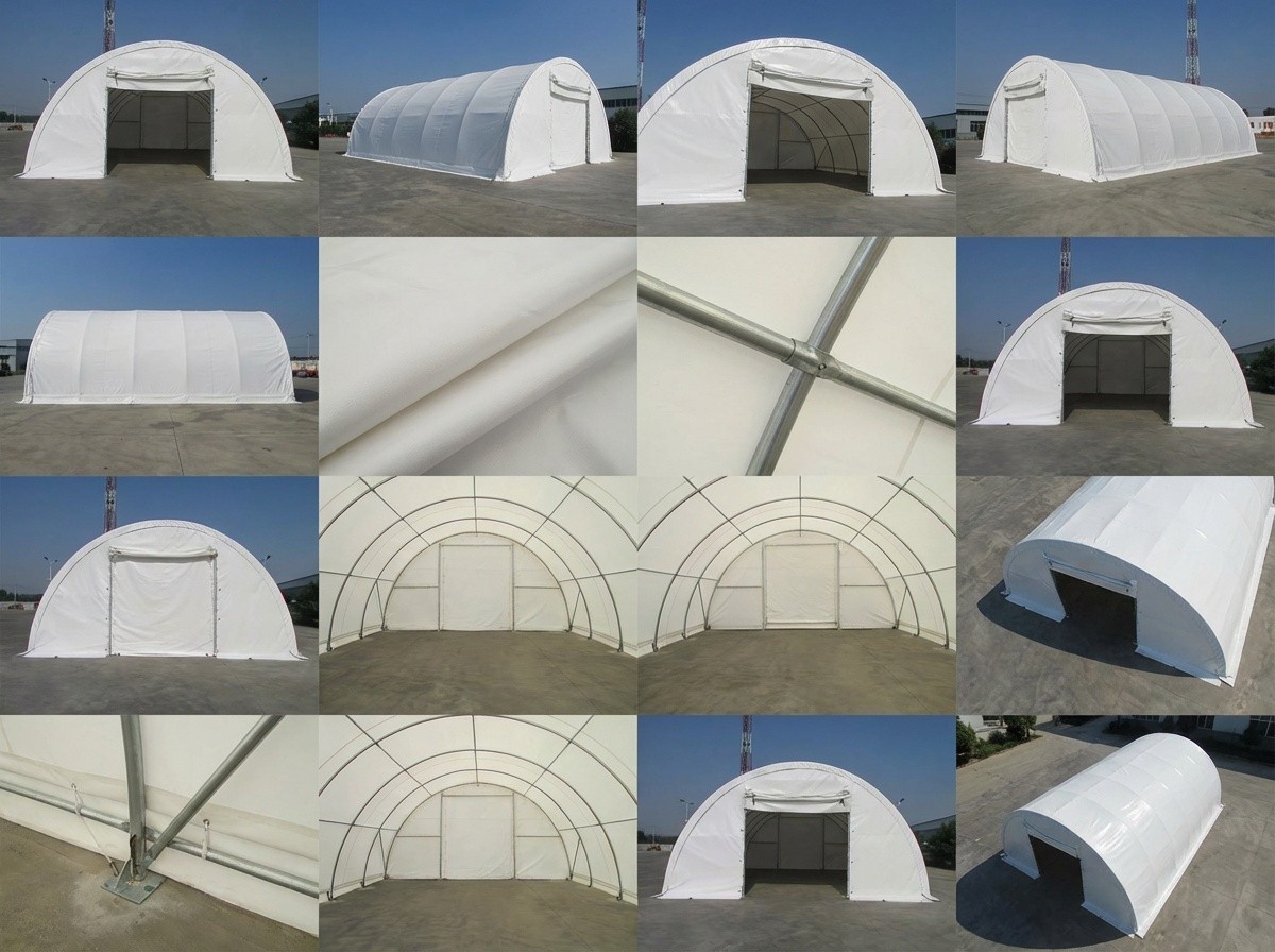 30’x40’x15′ Shelter Galvanized steel tube, 610g/m2 PVC, waterproof,UV resist New