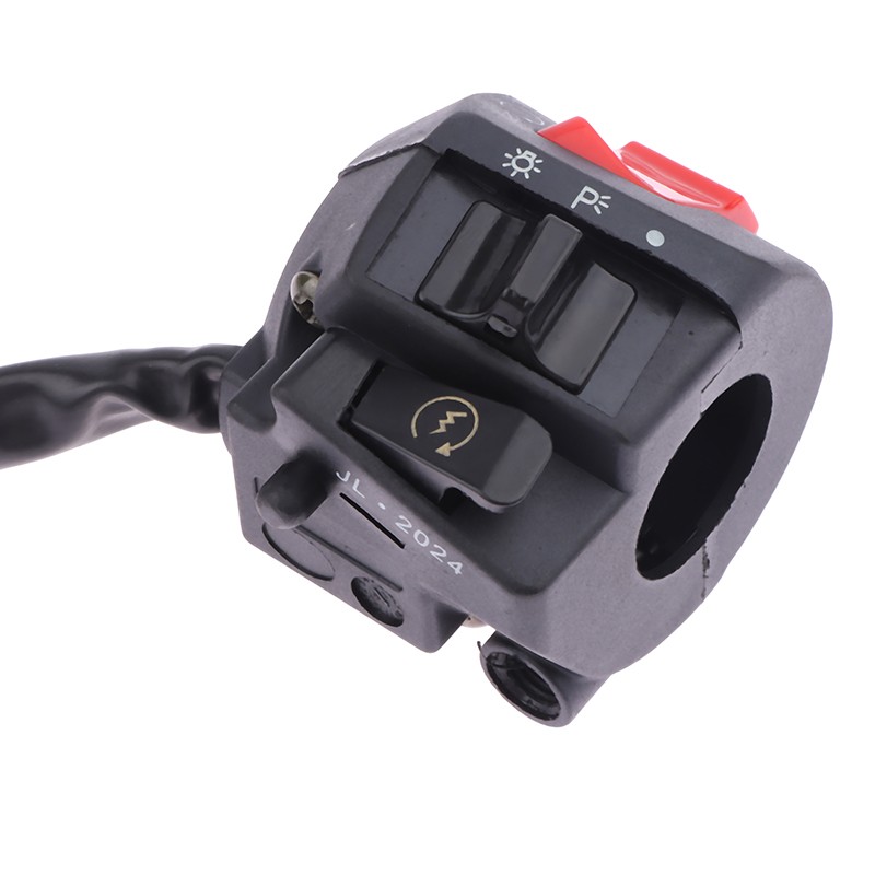 Universal Motorcycle Handle Bar Switches With Choke Horn Turn Controller Switch