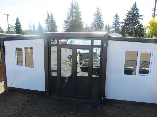 Expandable Container Home – Modern, Portable, and Eco-Friendly Living 20ftx 20ft