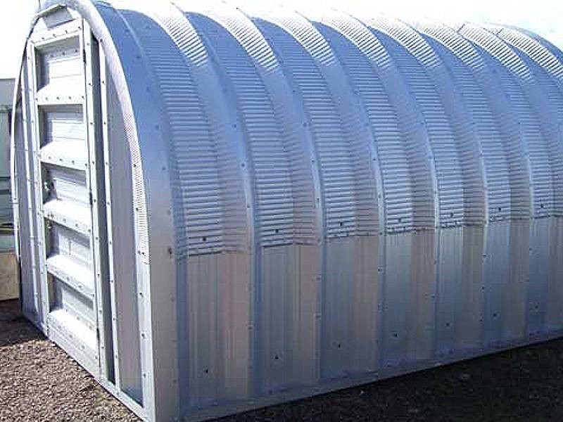 DuroSPAN Steel 19x24x12 Metal Building DIY Home Storage Shed Open Ends DiRECT