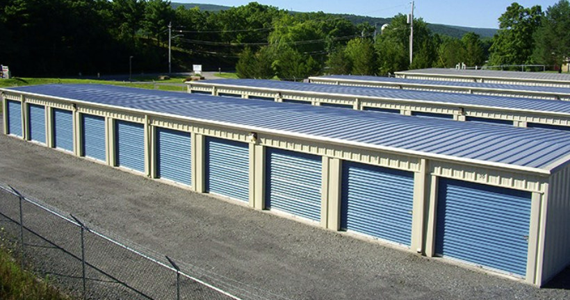 SIMPSON Steel Mini Self Storage 15x100x8.5 Metal Building Prefab Structure