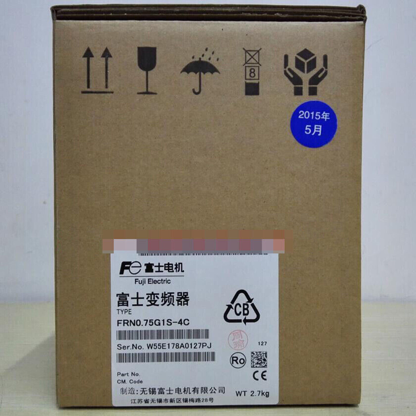 1PC New Fuji Inverter FRN0.75G1S-4C FRN0.75G1S4C Fast Delivery