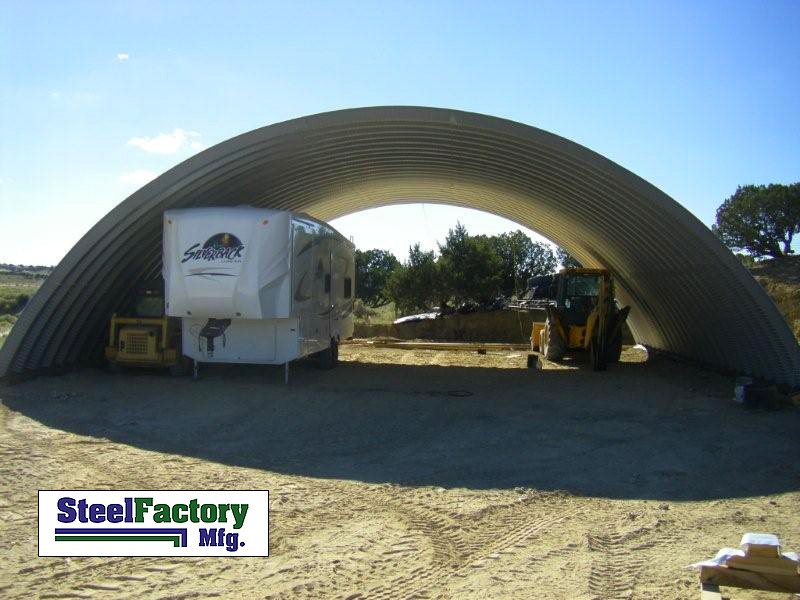 Steel 45x90x17 Quonset Barn Farm Hay Grain Storage Livestock Horse Building Kit