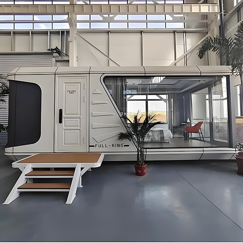 Moisture Proof Thermal Insulation Prefab House Forest Hotel Capsule Mobile Home