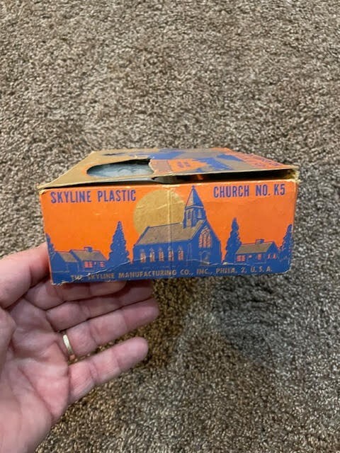 Vintage Skyline Plastics Manufacturing #K5 – Church *Complete *With box