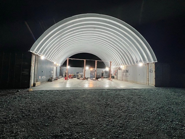25x40x10 DuroSPAN Conex Box Container Steel Building Roof Cover Factory DiRECT