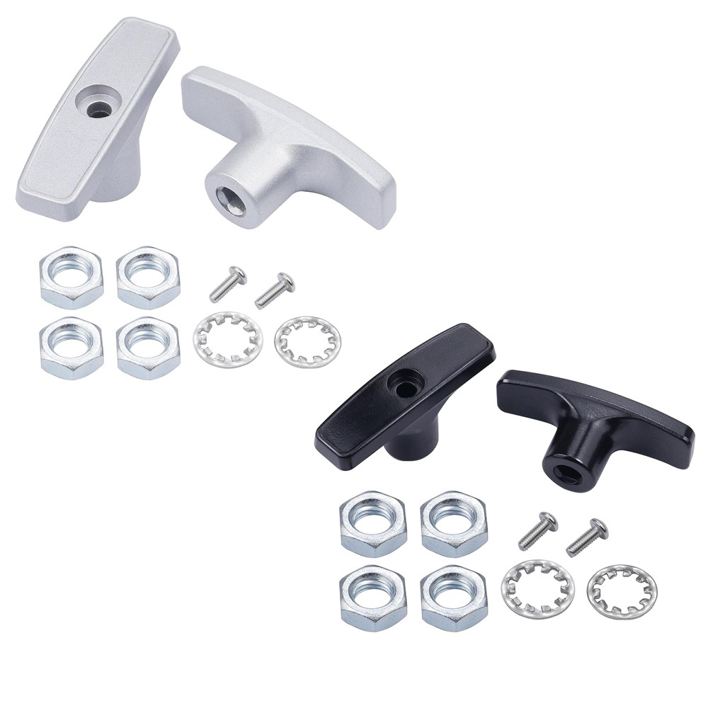 Heavy Duty Metal RV Waste Valve Handle Kit Easy Install fits Camper Sewer System