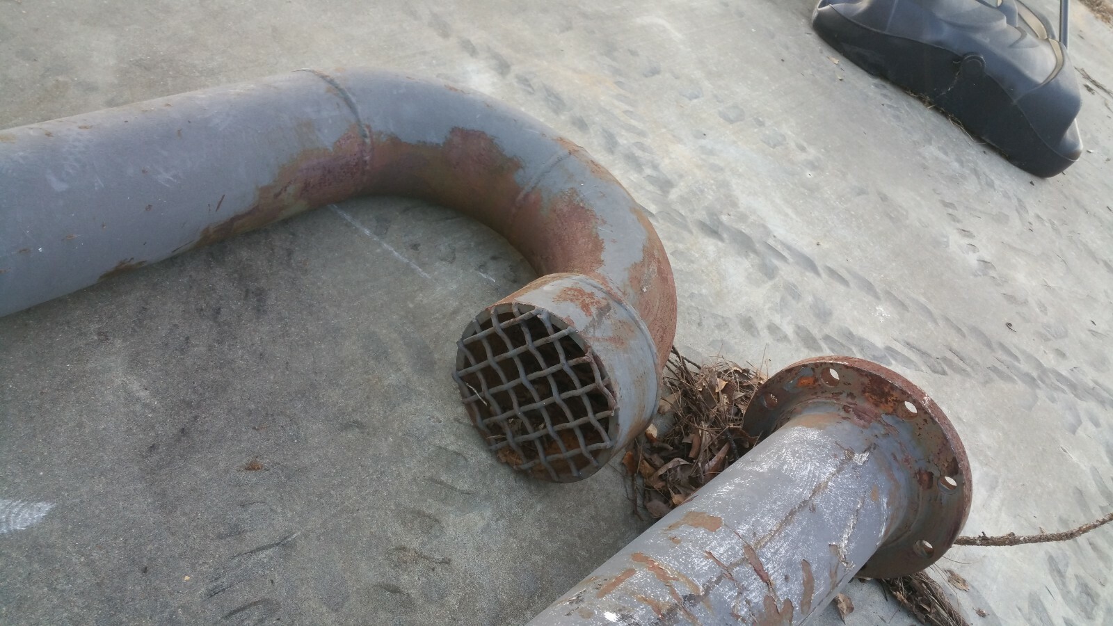 Air Intake Exhaust for Underground Shelter with Liquids and Blast Protection
