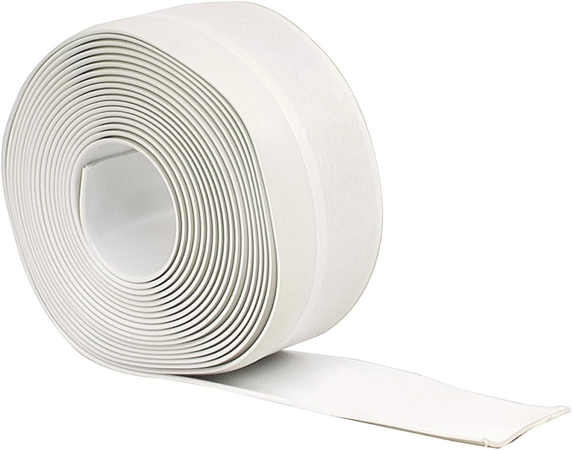 65770 2-1/2 In. X 20 Ft. Snow White Self-Stick Vinyl Wall Base