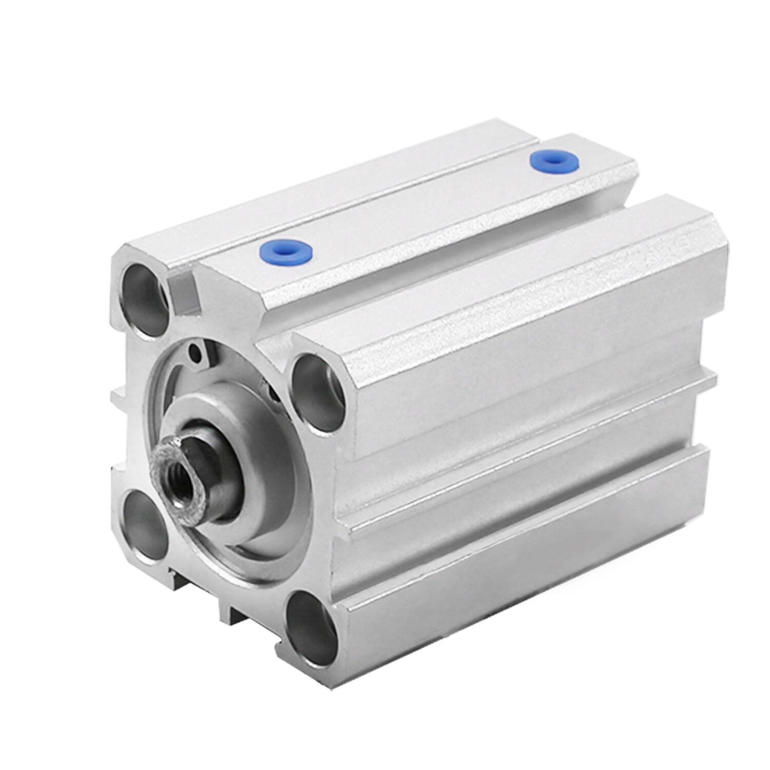 SDA 50/63mm Bore Thin Pneumatic Air Cylinder 5~100mm Stroke Double Acting Alloy
