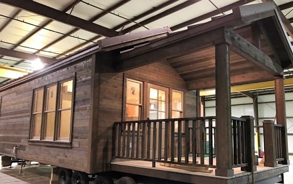 TINY HOME CABINS – CUSTOM BUILT FOR YOUR PREPPED PROPERTY- ELEGANT RUSTIC CABINS