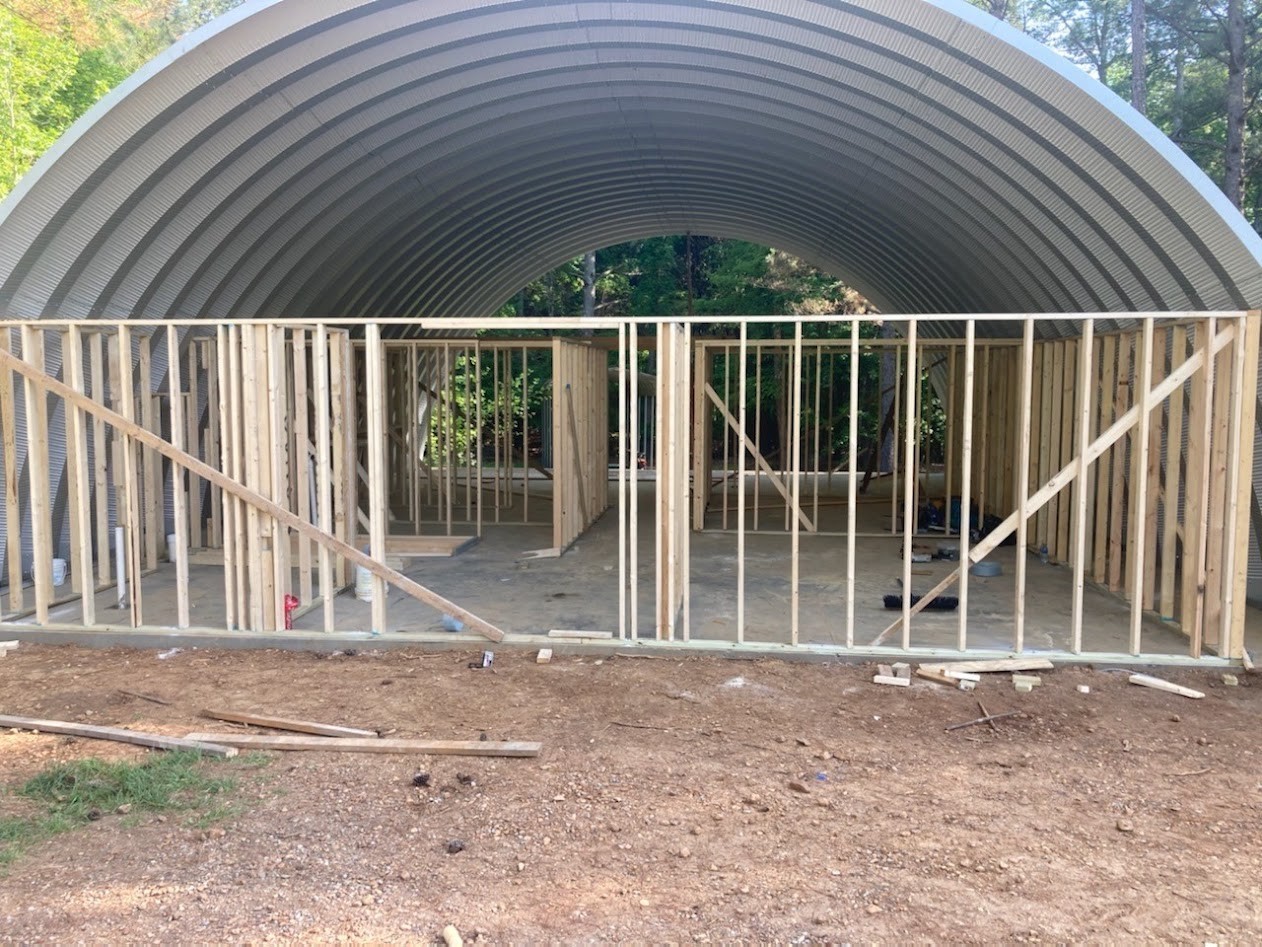 35x70x17 DuroSPAN Steel Building Off-Grid Retail Shop Kit Open Ends Direct