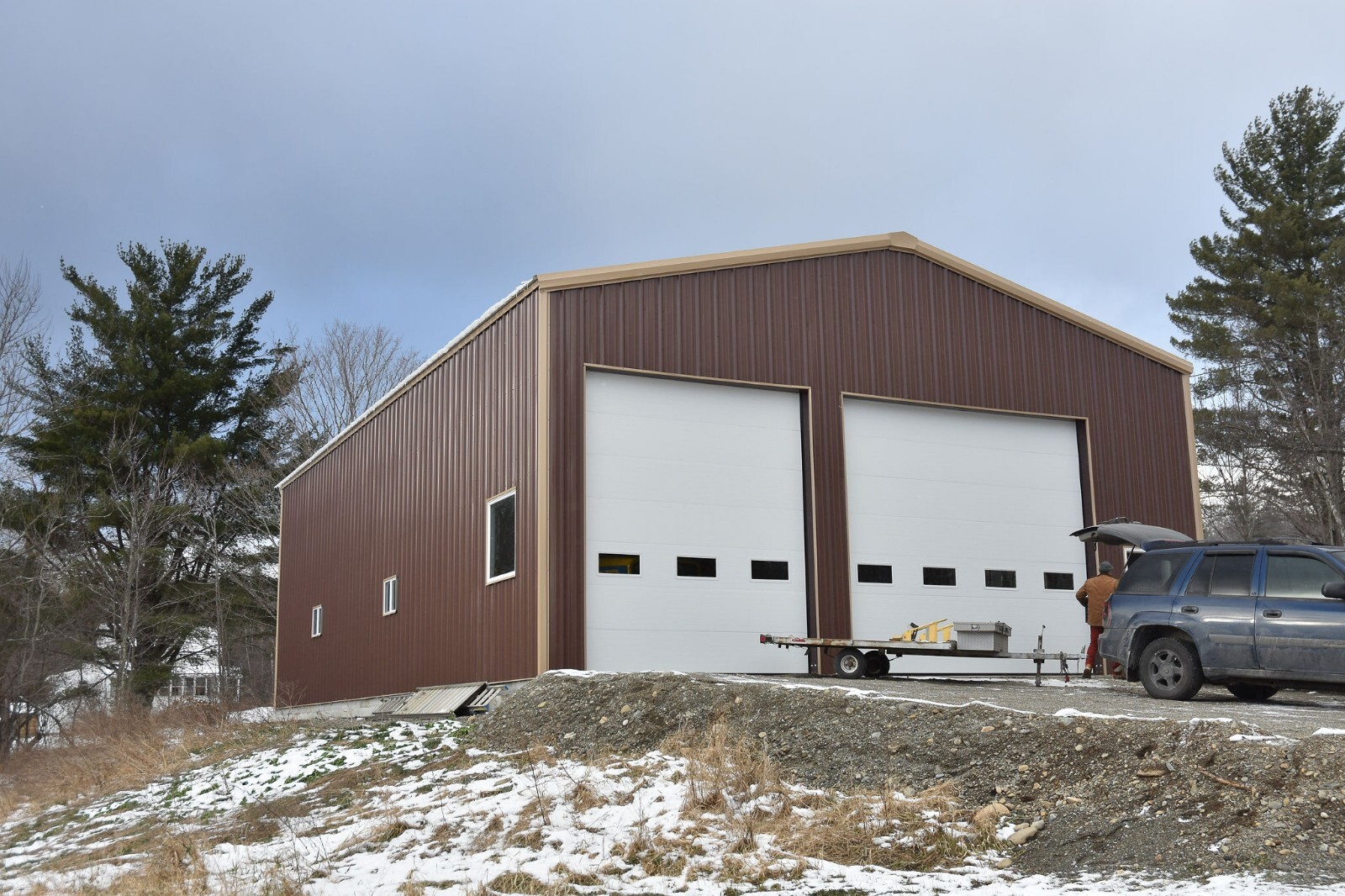 40×60 Steel Building SIMPSON Metal Garage Storage Shop Building Kit